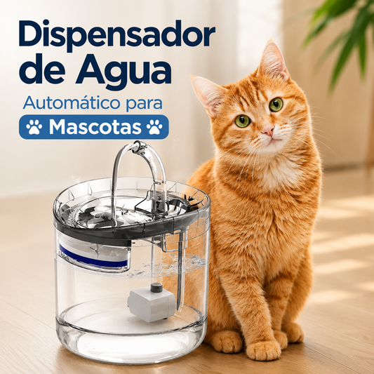 FUENTE DE AGUA PARA GATOS | AGUA FRESCA Y EN MOVIMIENTO